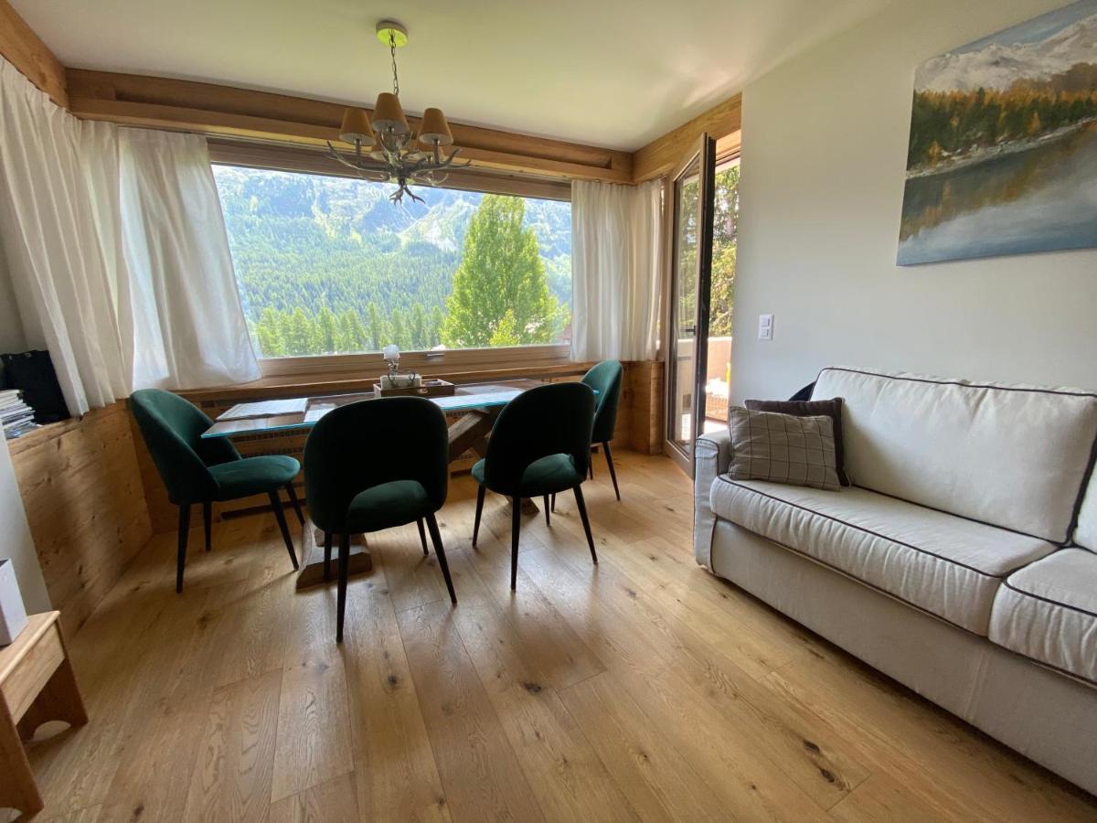 Bilocale Nuovo St. Moritz Chesa Arlas Exteriör bild